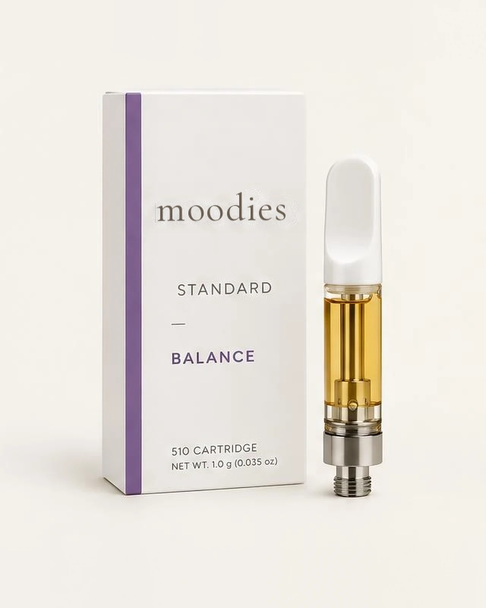 Moodies balance tropical in its Moodies packaging